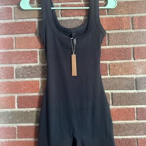 Black Sleeveless Jumpsuit